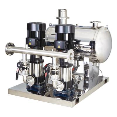 China Multi-Stage Pipeline SS304 Stainless Steel Vertical Water Supply Pump Set en venta