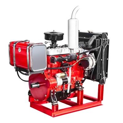 China High Pressure Diesel Water Pump 4 Cylinder For Commercial Buildings Fire Fighting zu verkaufen