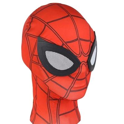 China Game Steel One Piece Parallel Suit Miles Spandex Spider-Man Tights Cosplay Wide Brim Narrow Headgear for sale