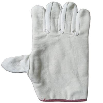 China Durable protective durable and thick double-layer canvas gloves for mechanical maintenance work for sale