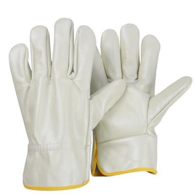 China Thick Double-Layer Canvas Protective Gloves Durable Property And Maintenance Safety Mechanical Gloves for sale