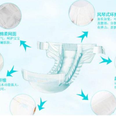 China China Personal Care Baby Diaper Balls With Good Grade B Quality for sale