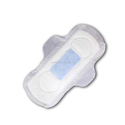 China Super Absorbent Ultrathin Soft Pure Cotton Sanitary Napkin Female Negative Ion Sanitary Napkin for sale