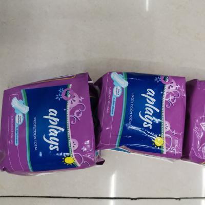 China Absorbent Cotton Sanitary Napkin Lady Pad Manufacturer Wholesale Price OEM Brand Women Super Pad All Sizes for sale