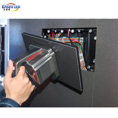 China 640x480 Indoor Indoor Die Casting Magnetic Front Service Facing Wall Display for sale