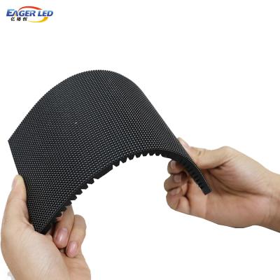 China P2.5 Indoor Soft Curved LED Screen Magnet LED Flexible Module 240x120mm for sale