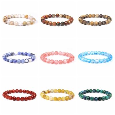 China Fashion Custom Bracelet Agate Stones Bracelets Crystal Jewelry for sale