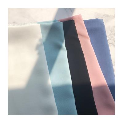 China Sustainable Solid-Color Rayon Cotton Fabrics Feel Fine Fashion Women's Fabrics for sale