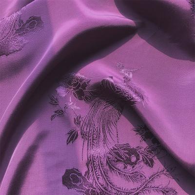 China DIMENSIONS Rayon Rayon Jacquard Fabric Factory Newly Designed Purple Jacquard for sale