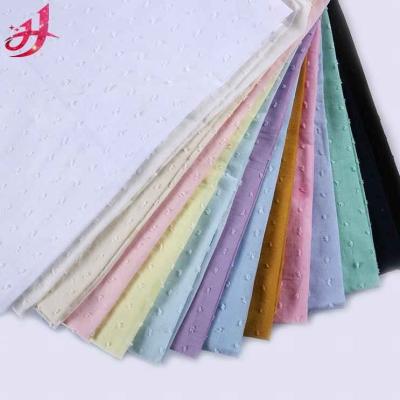 China New Products Anti-Static Plain Dyed Cut Jacquard Cotton Weave White Dubai Cotton Fabric Roll for sale