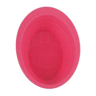 China CM-9217 Cosmetic Collapsible Silicone Bowl Cleaning Brush Cleaning Brush Mat for sale