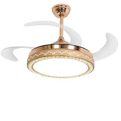 China Modern Fan Chandelier Combo Lighting Led Ceiling Fans for sale