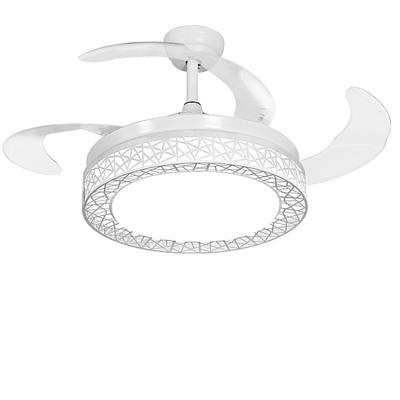 China Modern Chandeliers Invisible Chandelier Fan Light Led Ceiling Fans for sale