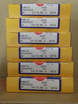 China Komatsu matching piston ring 6D95 PC200-5 model OEM No:6207-31-2500 for sale