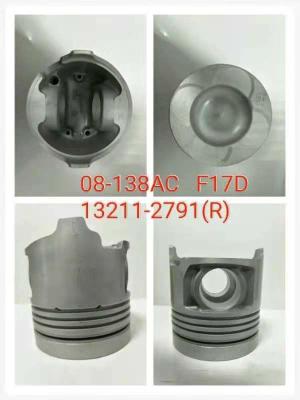 China Delen 13221-1221 13011-2791r F17d van de Hinof17d 24v Hino Dieselmotor Motorzuiger Te koop