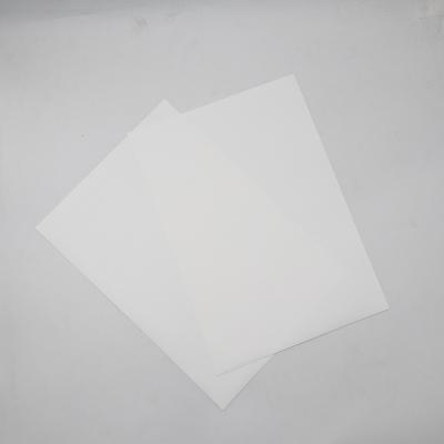 China Waterproof semi-gloss paper self-adhesive sticker for blank label for sale