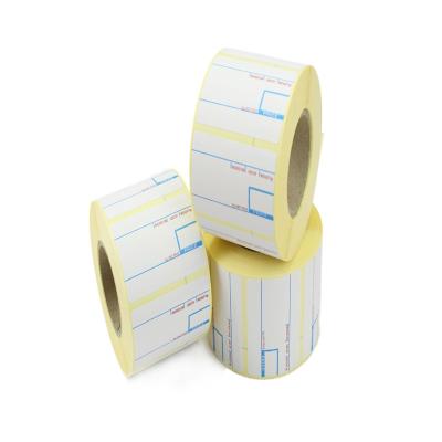 China Brother A6 Labels Transfer Waterproof Wholesale Adhesive Direct Thermal Label Roll Printable Direct Thermal Sticker for sale