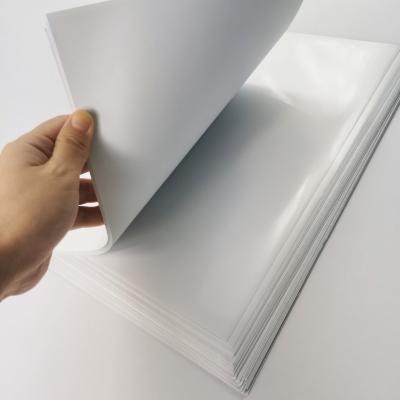 China Waterproof Self Adhesive Printing Waterproof PP Film Synthetic Paper For Advertising for sale