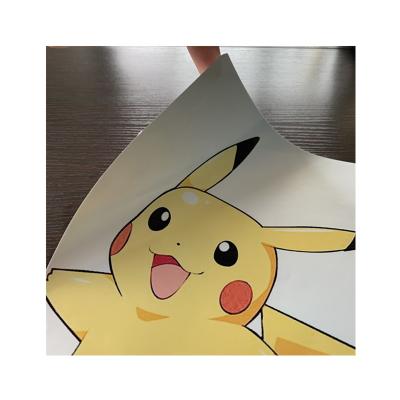 China Matt Glossy Waterproof Outdoor Printing Self Adhesive Inkjet Vinyl Sticker for sale