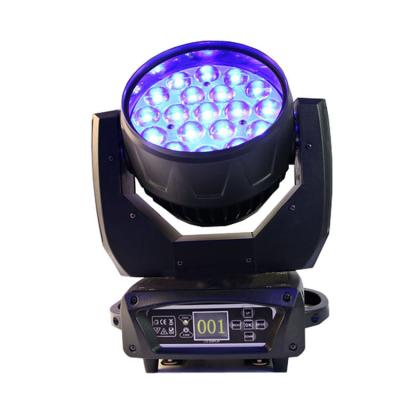 China Color Rainbow Effect Circle Control LED 19x15W 4-in-1 RGBW Beam Wash Zoom Moving Head Led Stage Light for sale