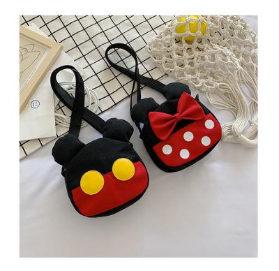 China Fashion New Fashion Canvas Bags Kids Handbag Kindergarten Chest Bag Cartoon Handbags For Children for sale