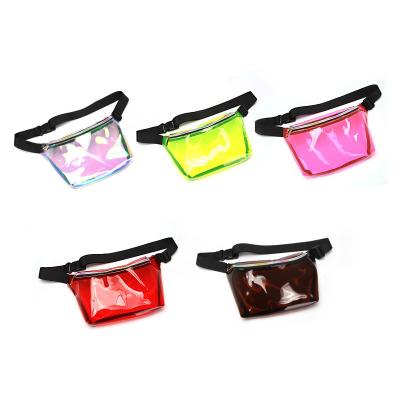 China Transparent Fashion Girls Fanny Bag Trunk Bag Laser Fanny Bag For Wholesale for sale