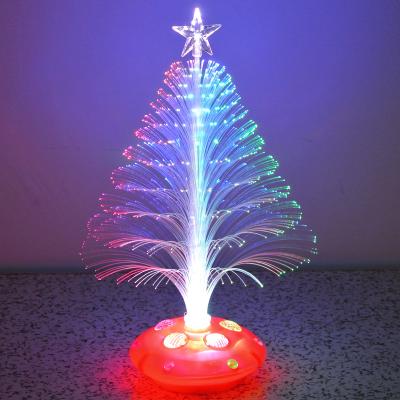 China 2020 Christmas Gift Supplies Christmas Decorations Colorful Fiber Optic Christmas Tree Led Fiber Tree 01 for sale