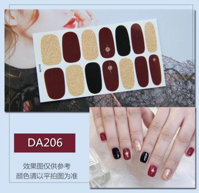 China Nail sticker for women Japanese nail stickers beauty decals for women girls salon nail stickers for sale