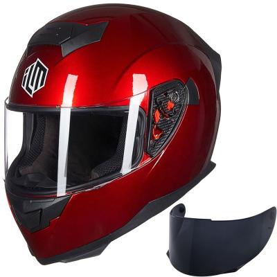 China ILM Full Face Motorcycle Street Bike Cycling Helmet For Men Women Moto Casco DOT Model-317 for sale