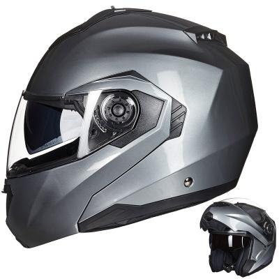 China Motorcycling ILM Motorcycle Helmets For Adults Dual Visor Widened Vents Full Face Modular Cascos Para Motos Men Women DOT Model-DP998 for sale