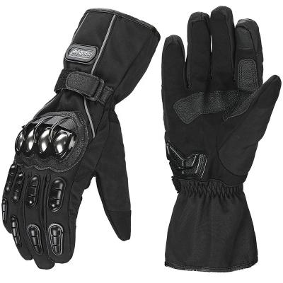 China Alloy Steel Classic Motorcycle ILM Riding Gloves Warm Windproof Waterproof For Winter Use Model ILM-15S for sale