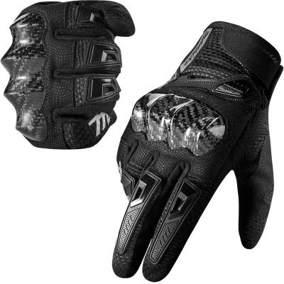 China Cruiser-Motorbikes Motorcycle Gloves MADBIKE For Women Men Carbon Fiber Knuckle Touch Screen Fit Dirt Mountain Bike Motocross Tough Model ILM-MAD66 for sale