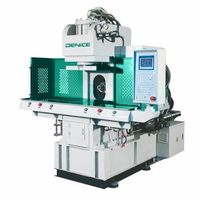 China DC-750DS 75T Double VERTICAL Injection Molding Double Slides Machine For Garment Shops for sale