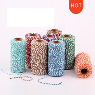 China Eco-Friendly Cotton Braided Price Packing Rope Colorful Black Fabric Diy Custom Cut Handmade DECORATIVE ROPE for sale