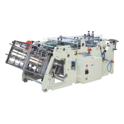 China PE Coated Paper Or Corrugated Fully Automatic Hamburger Paper Box Making Paper Machines for sale