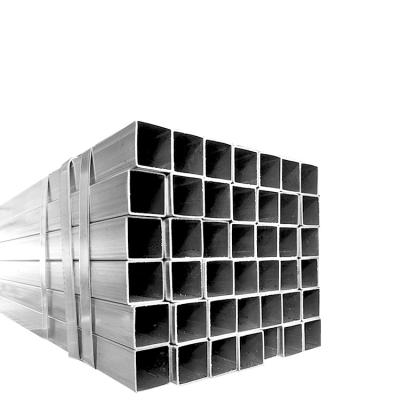 China Liquid Pipe Q195 Low Carbon Steel Hot Dip Galvanized Rectangular Steel Pipe MS Gi Hollow Tube Section for sale