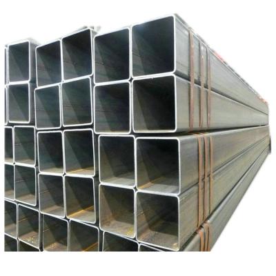 China High Quality Ms 50x50 Square Tube 4x4 Weight Chart Ms 50x50 Structure Pipe Mild Steel Tianjin Steel Square Pipe for sale