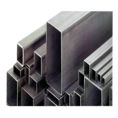 China Structure pipe 1x2 shs rhs steel profiles standard sizes rectangular steel pipe for sale