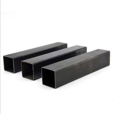 China Structure Pipe 7/16 Cavity 6x6 Porcelain Iron Square 150mm Black Annealed Steel Steel Tube 40x40x2 for sale