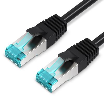 China Network 0.75M/1M/1.5M/2M/3M/5M/10M/15M/20M/25M/30M Black High Speed ​​Telecommunication Vention VAP-B05 Cat.5E FTP Patch Cable for sale