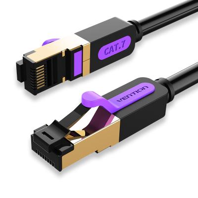 China COMPUTER Vention ICDB Cat.7 SFTP Ethernet Patch Cable Black for sale