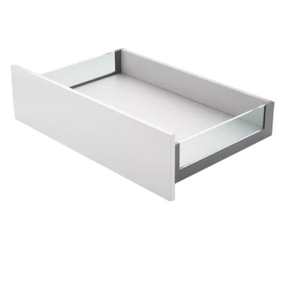 China Up& downÂ ± 2mm extension full glass sideboard drawer slide 121mm smooth narrow height G-BOX for sale