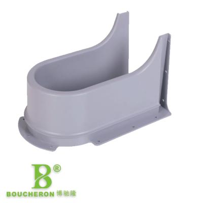 China Item No.BU602 135mm Modern U Size Outerline Curved Undersink Drawer Metal Box Connector Sink Drawer Box For Drawer Slide System for sale