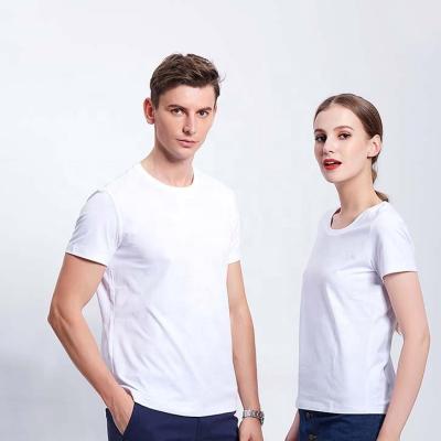 China Anti-Wrinkle High Quality Blank Wholesale Unsex Custom Printing Blank T-Shirts Customized 100% Combed Cotton Men's T-Shirt For Wholesale bulk for sale