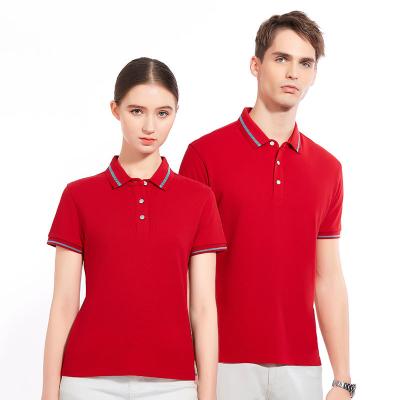 China Breathable High Quality Cotton 7 Colors Embroidery Logo Mens Polo T-shirt Custom Printing Simple Blank 100% Polo for sale