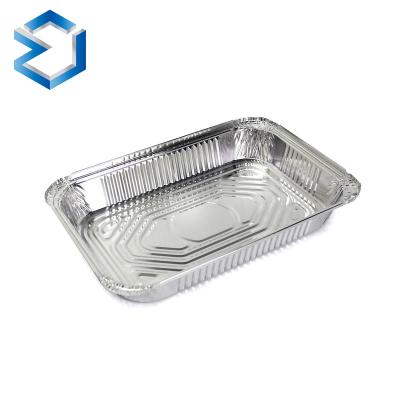 China Hot Sale Food In India Various Size Aluminum Foil Container Tray Foil Container For Catering for sale