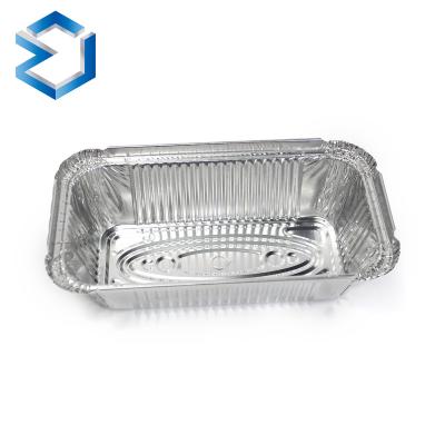 China Popular No.6A Food Aluminum Foil Tray Aluminum Foil Food Packaging Containers With Printing Logo for sale