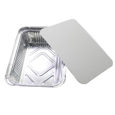 China Food 1.5 Pound Dish Aluminum Foil Container Oblong Heavy Duty Aluminum Baking Container From China Supplier for sale