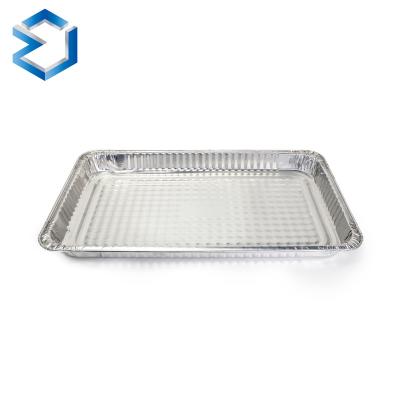 China Food Food Use 106-108 Aluminum Foil Container Box Tray With Alu Foil Lid Aluminum Foil Containers For America Market for sale