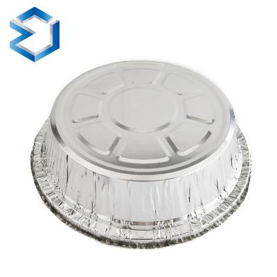 China Food 8011/3003/3004 Alloy 185*44mm Size Aluminum Foil Container For Jam, Cheese, Sauces, Pie for sale